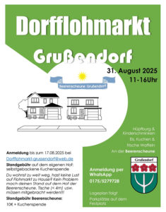 Grussendorf Dorfflohmakt